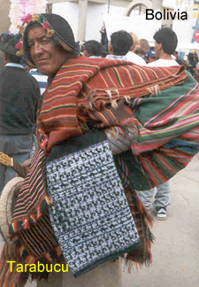 souvenirverkoper Bolivia